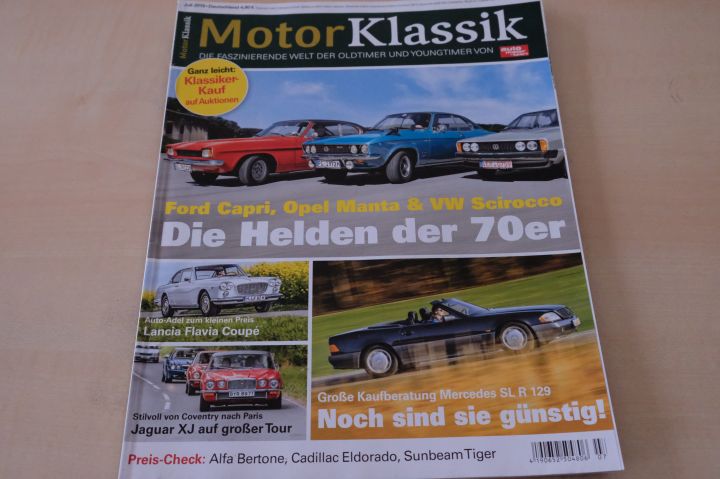 Deckblatt Motor Klassik (07/2019)